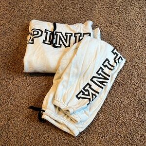 Pink mint green black matching set